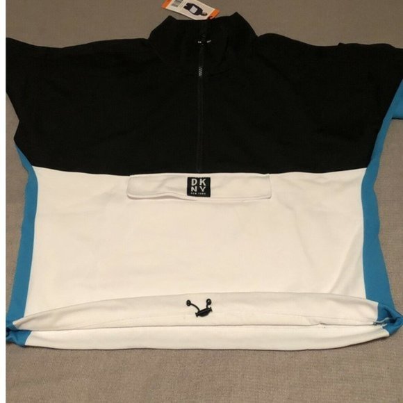 DKNY 3/4 Zip Pullover Sport Sweater - Picture 4 of 9